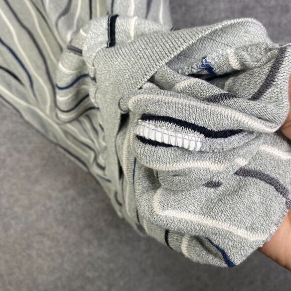 VTG Tundra Mens XL Sweater Multi Color Canada Mercerized Cable Coogi - Picture 7 of 8